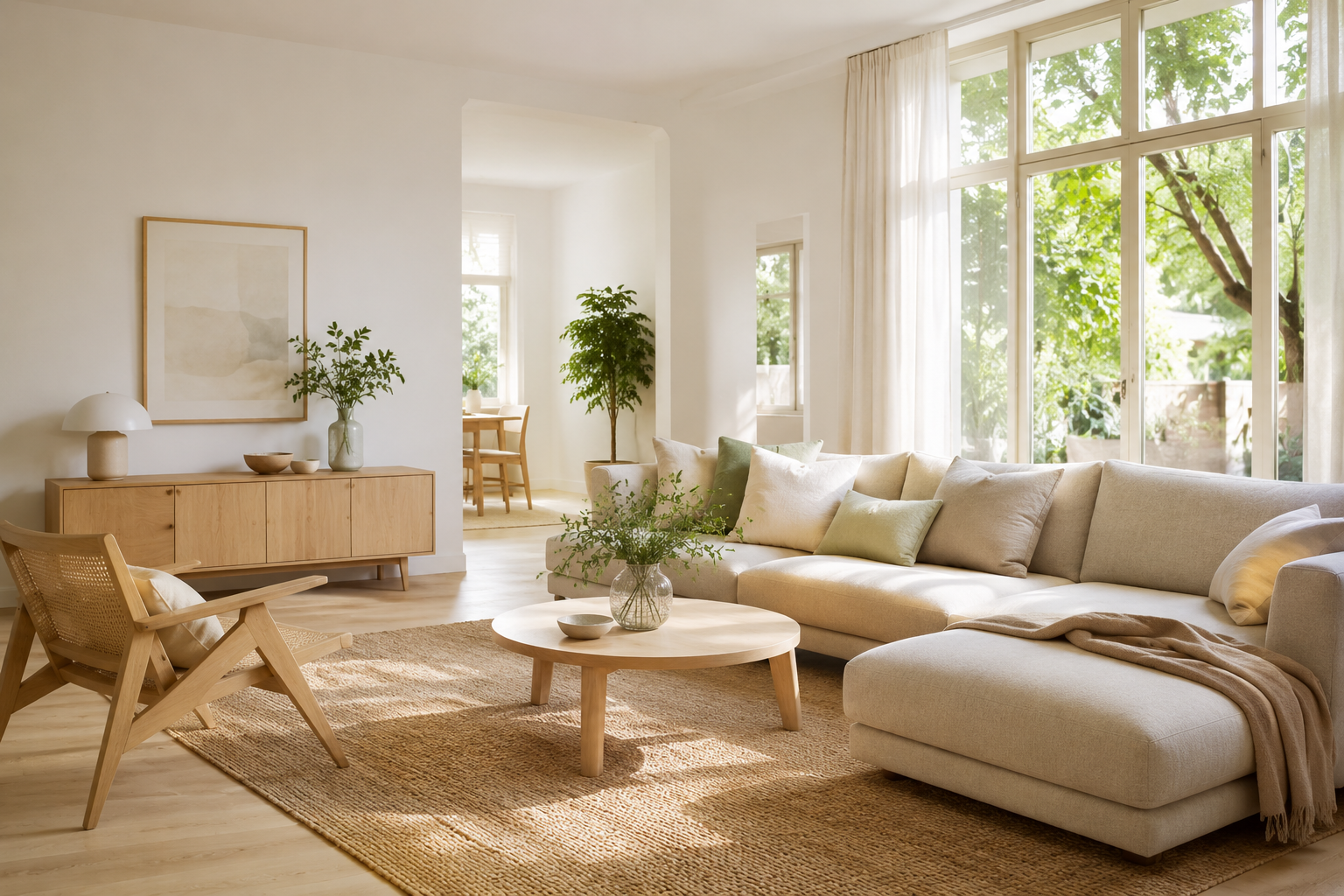 Scandi Bright staging style